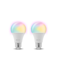 Nexxt Solutions Connectivity - Light Bulb - A19 RGB 220V 2PK